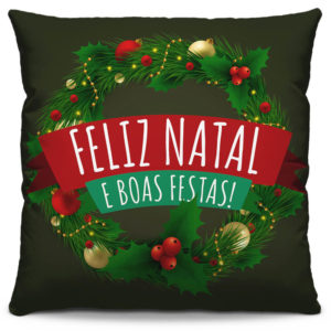 capa de almofada de natal