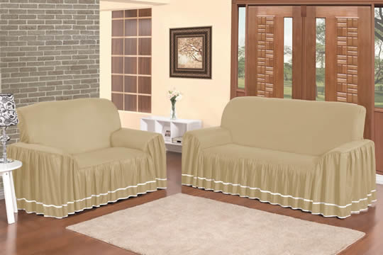capas para sofá de 2 e 3 lugares