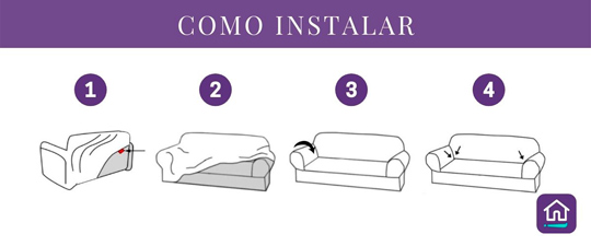 imagem ilustrativa de como instalar capa para reforma de sofá