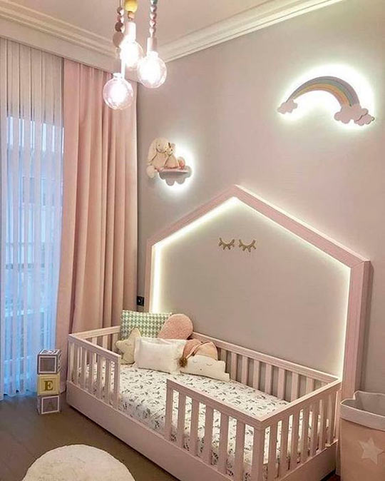 cortina para quarto bebê
