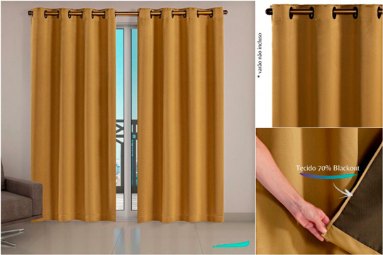 modelos de cortina para quarto