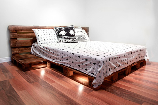 cama de pallet