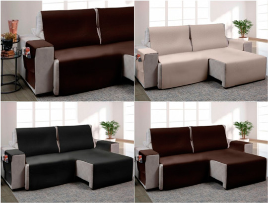 capa para sofá retrátil e reclinável