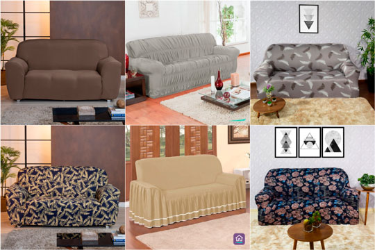 modelos de capa para sofá