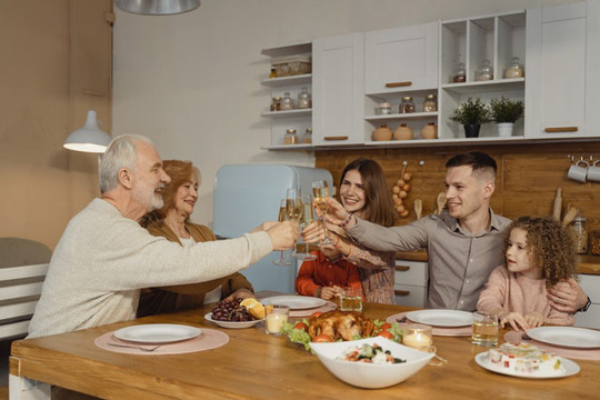 jantar em família