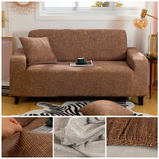 modelo de capa de sofá spandex special modern linho