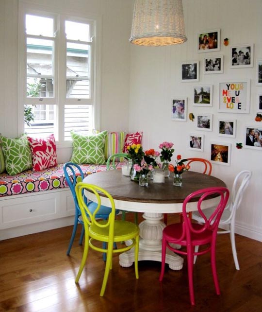 Cadeiras Coloridas: +55 Modelos para Decorar sua Casa
