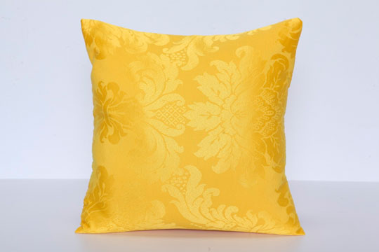 Capa De Almofada Jacquard Premium – Amarelo
