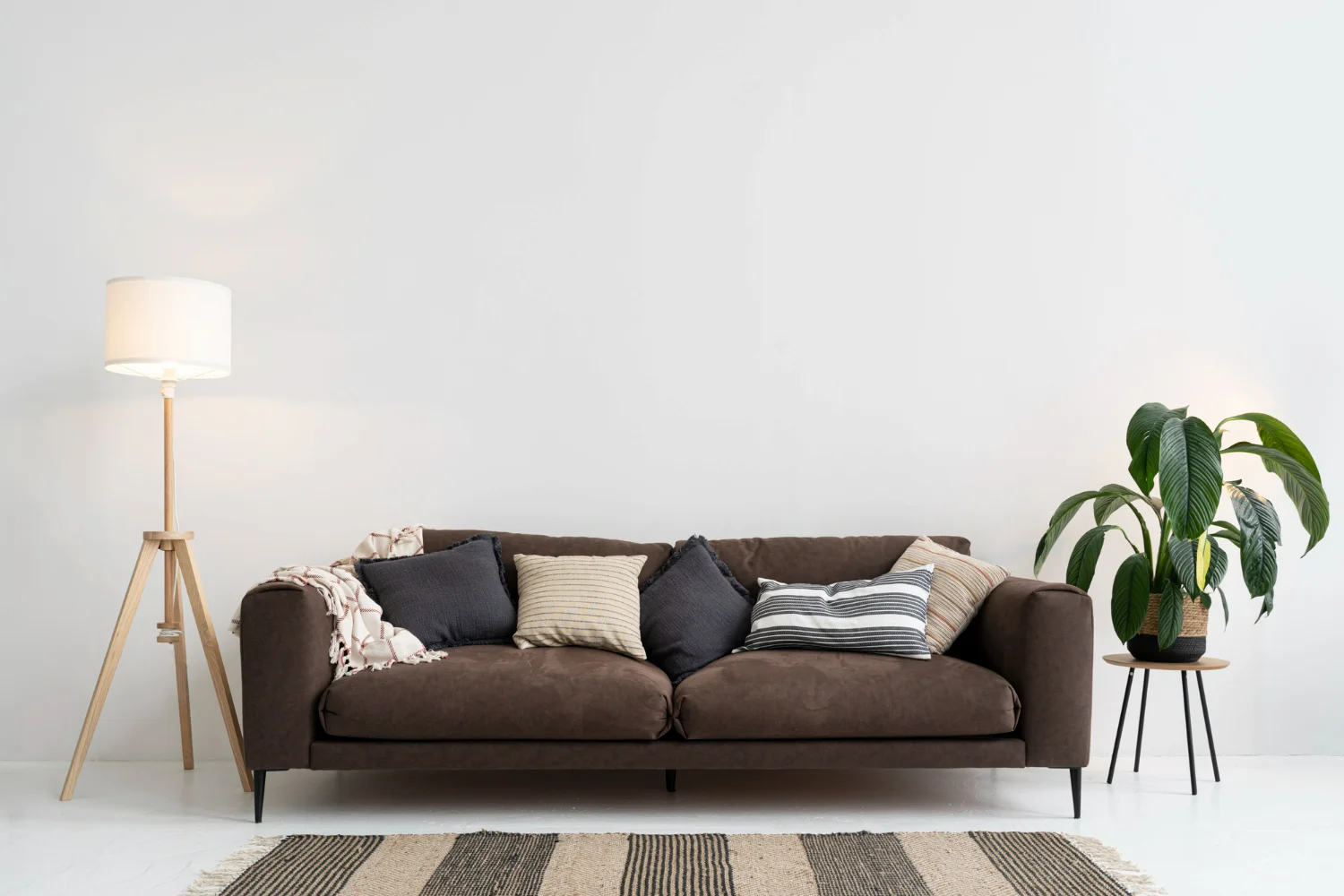 sofá minimalista